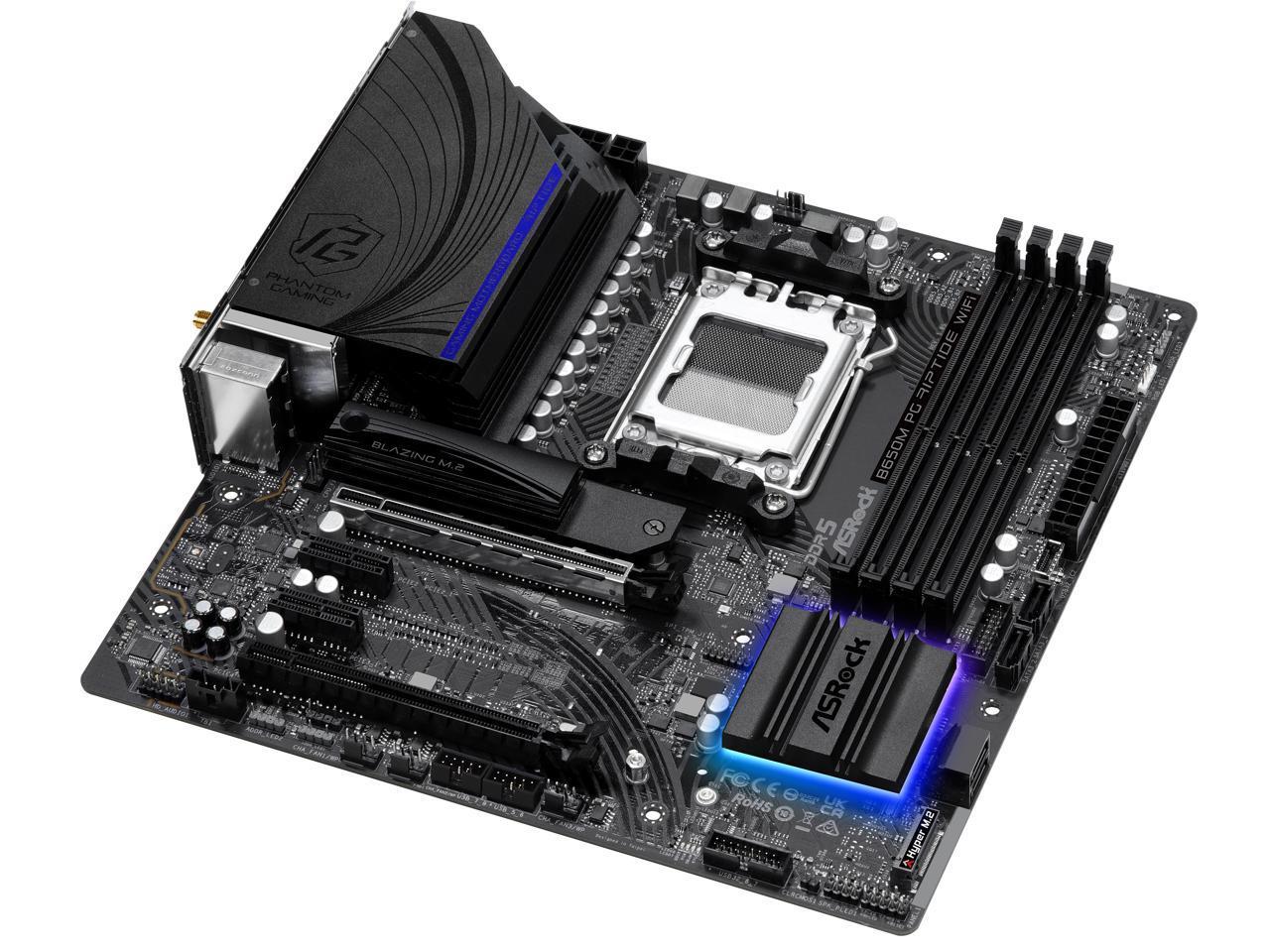 ASROCK B650M-PG-RIPTIDE-WIFI MATX MB