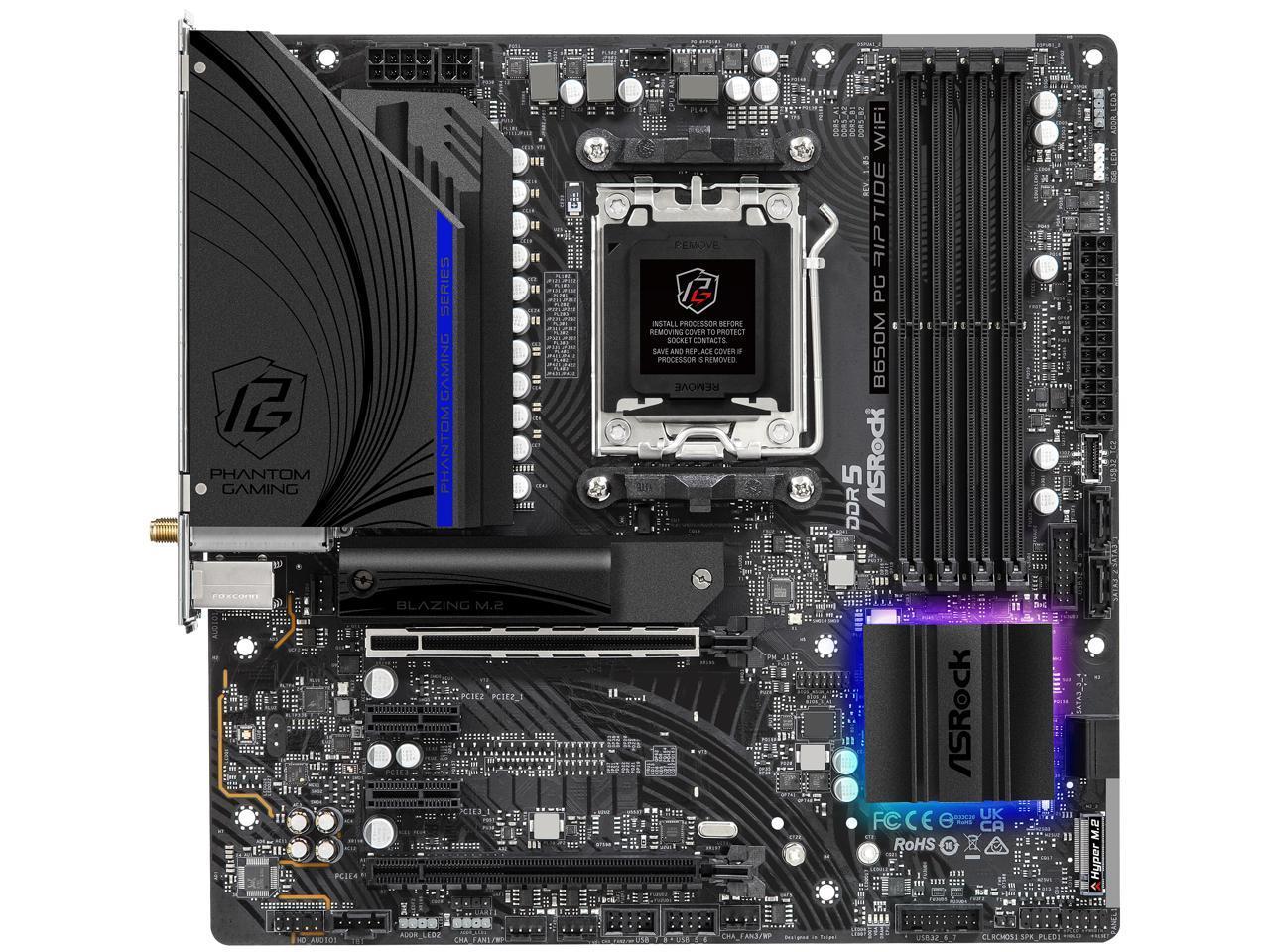 ASROCK B650M-PG-RIPTIDE-WIFI MATX MB