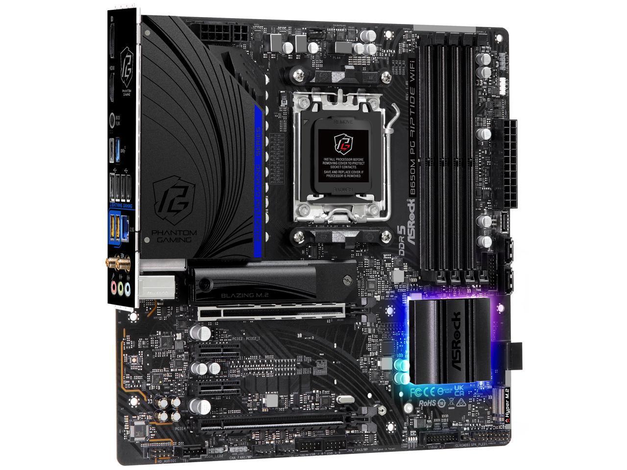 ASROCK B650M-PG-RIPTIDE-WIFI MATX MB