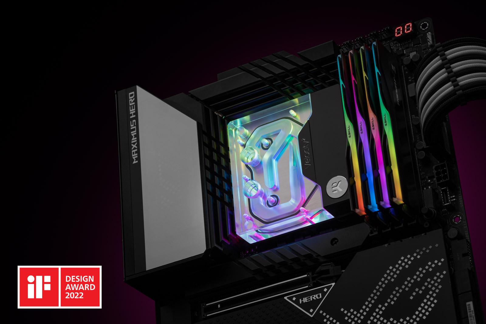 EK QUANTUM VELOCITY2 D-RGB-1700 NICKEL + PLEXI