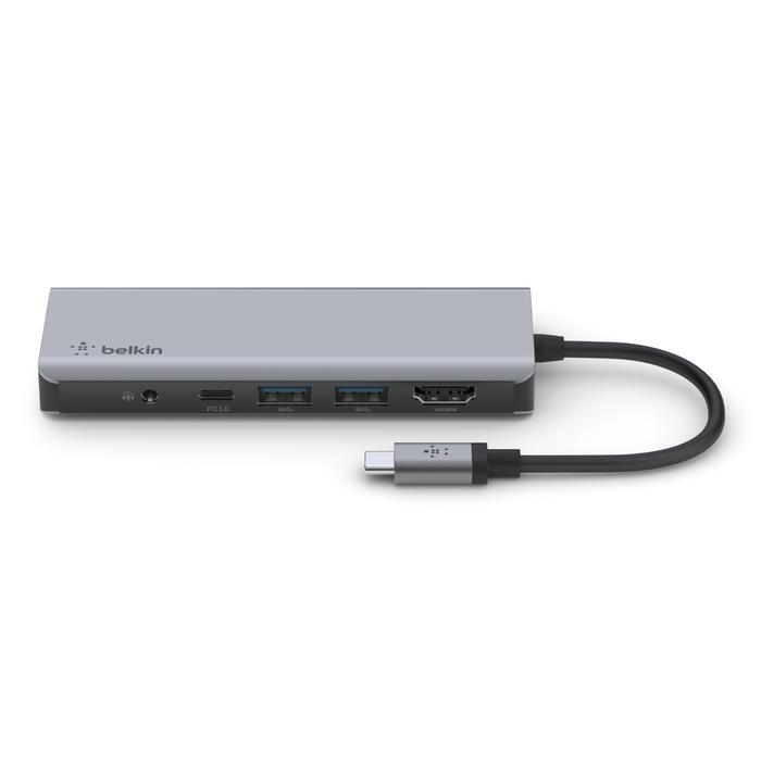 BELKIN USB-C 7-IN-1 MULTIMEDIA HUB GEN 2