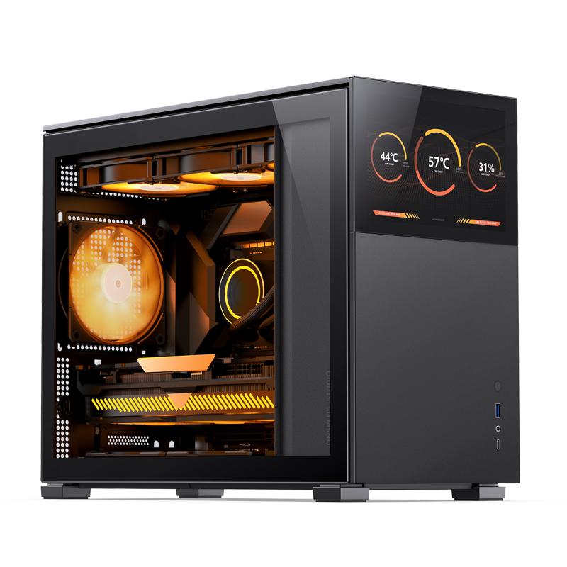 JONSBO D31 M-ATX STANDARD + SCREEN VERSION BLACK