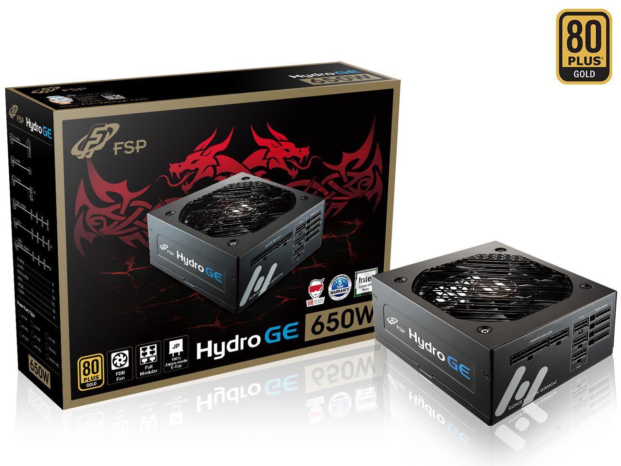 FSP Hydro GE 650W 80 Plus Gold Full Modular