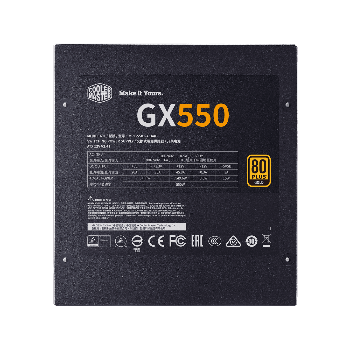Cooler Master GX GOLD 550W