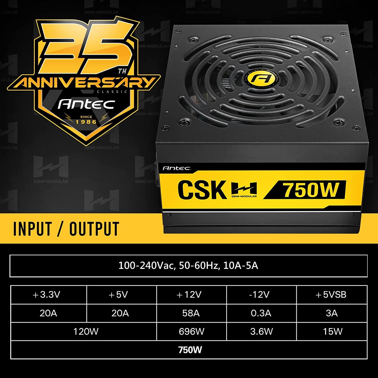 ANTEC CSK750H-GB PSU BRONZE