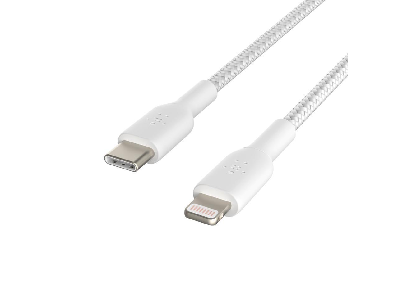 BELKIN BRAIDEDC-LTG 1M WHITE