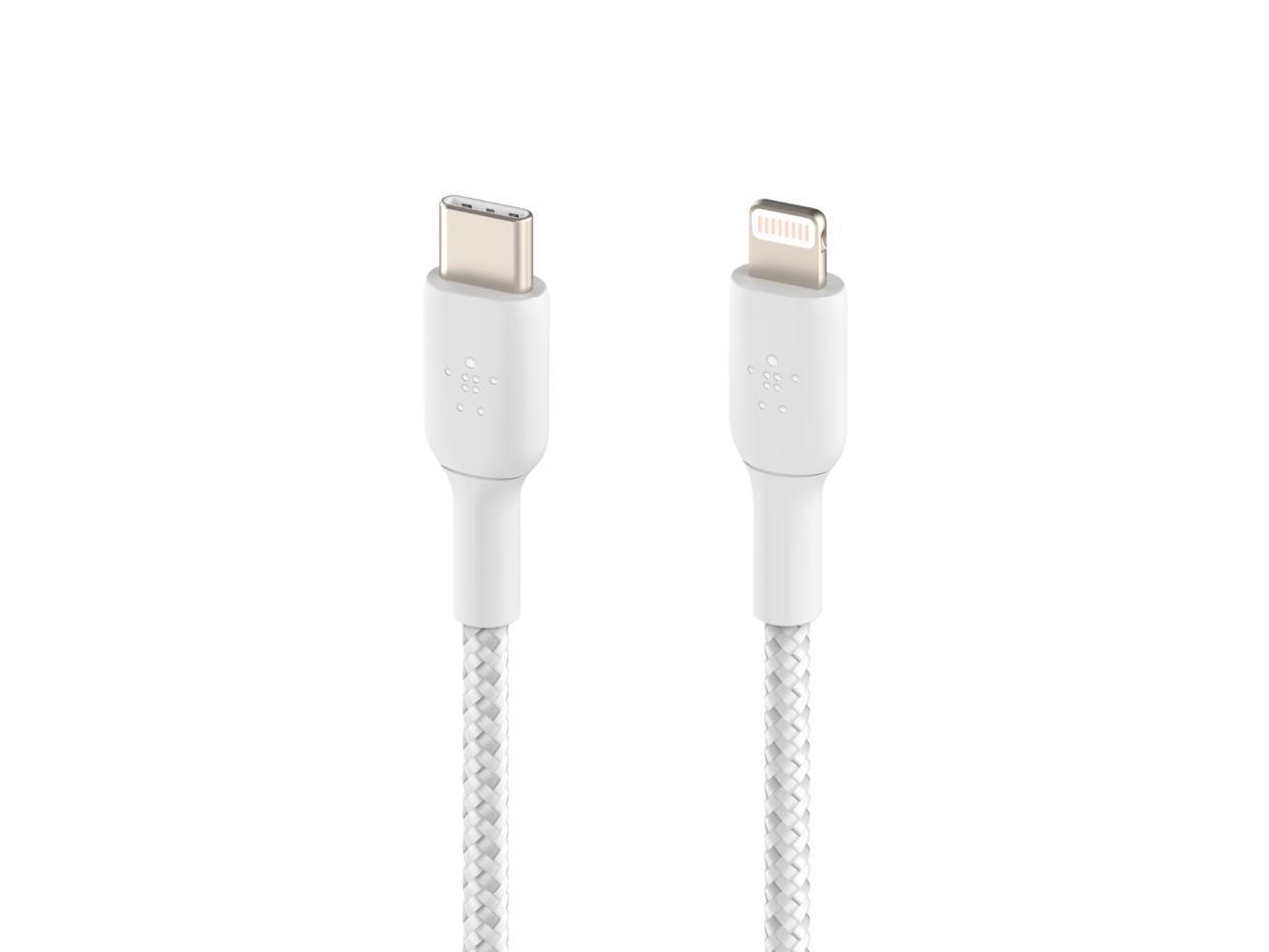 BELKIN BRAIDEDC-LTG 1M WHITE