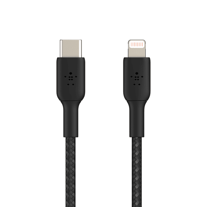 BELKIN BRAIDED C-LTG 1M BLACK