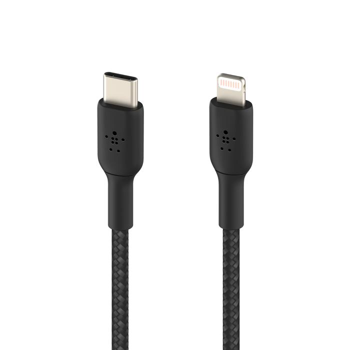 BELKIN BRAIDED C-LTG 1M BLACK