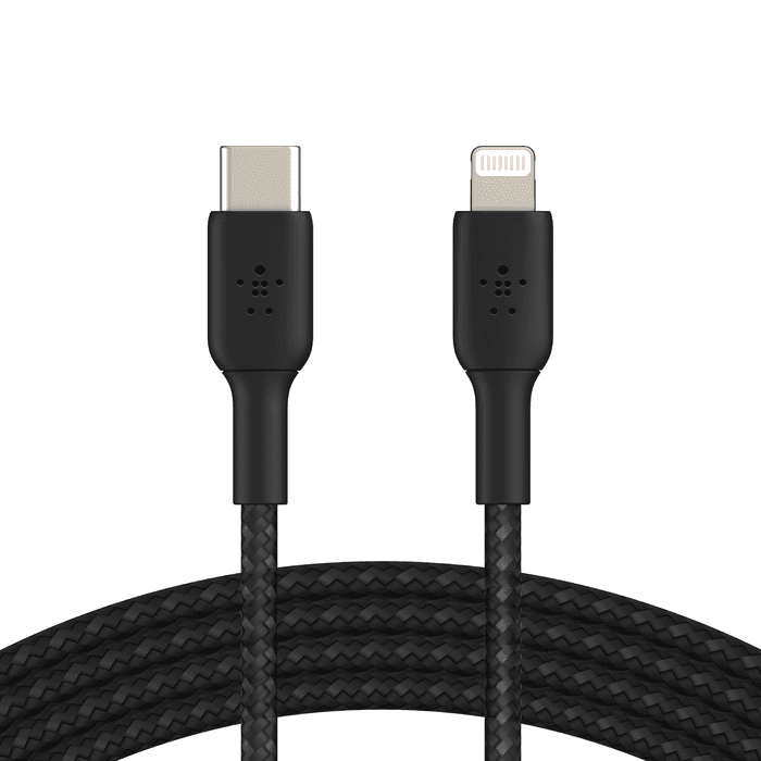 BELKIN BRAIDED C-LTG 1M BLACK