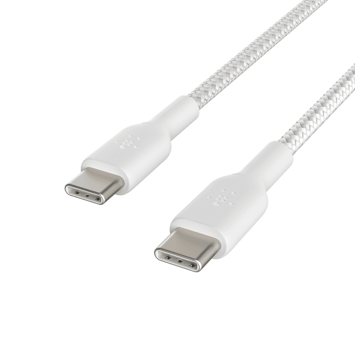 BELKIN BRAIDED C-C 2.0 1M WHITE