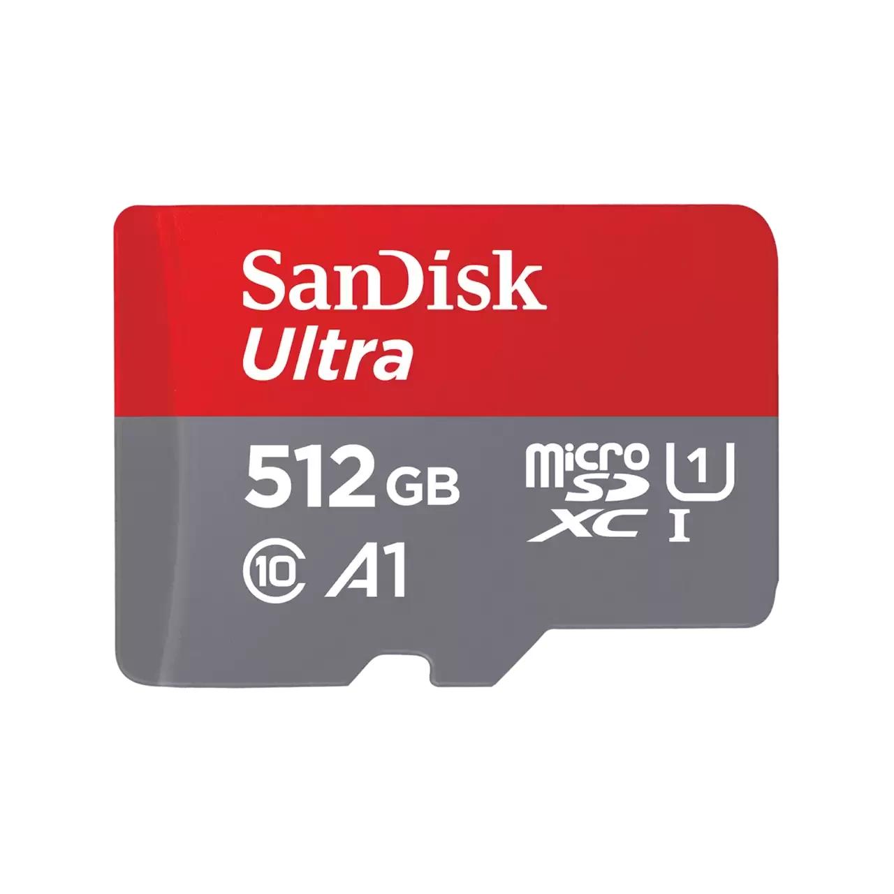 SANDISK 512g tf ultra cl10 no/adp
