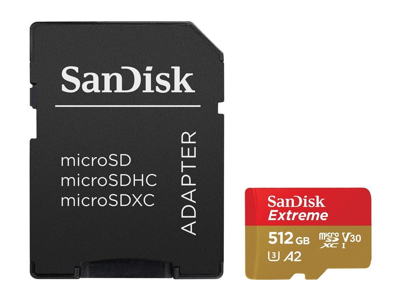 SANDISK 512G TF CL10 EXTREME