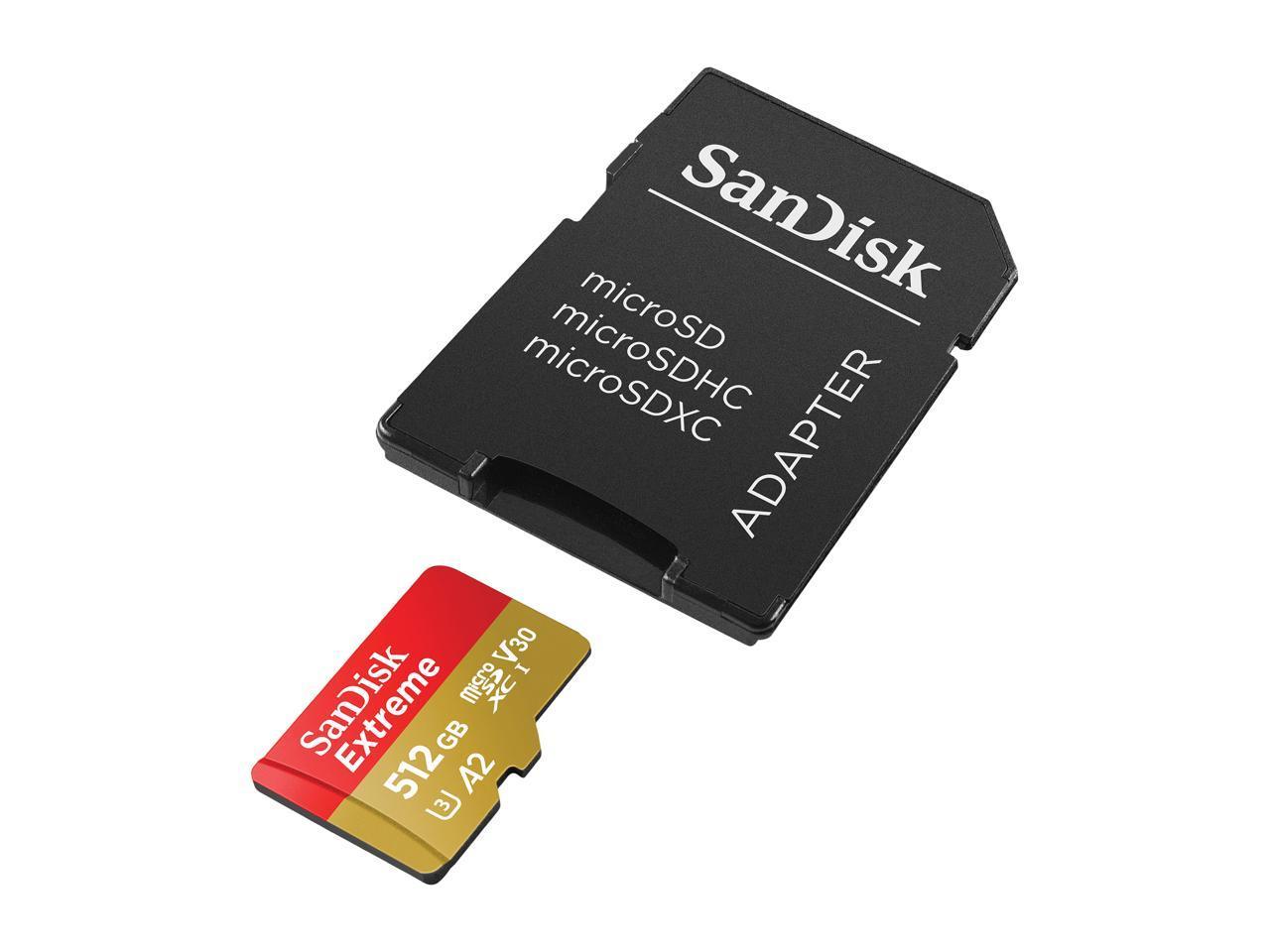 SANDISK 512G TF CL10 EXTREME