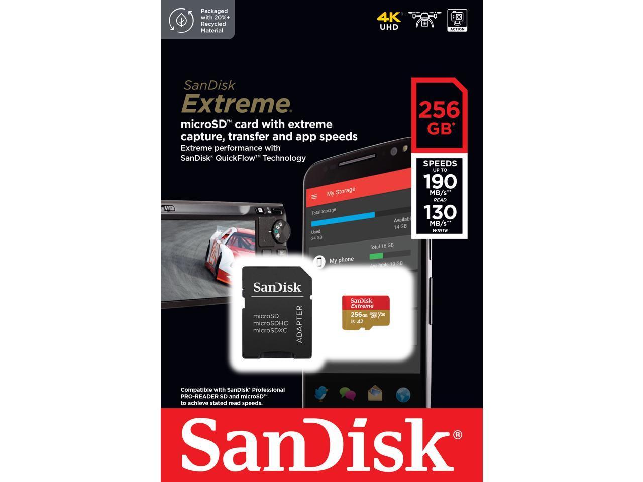 SANDISK 256G TG CL10 EXTREME