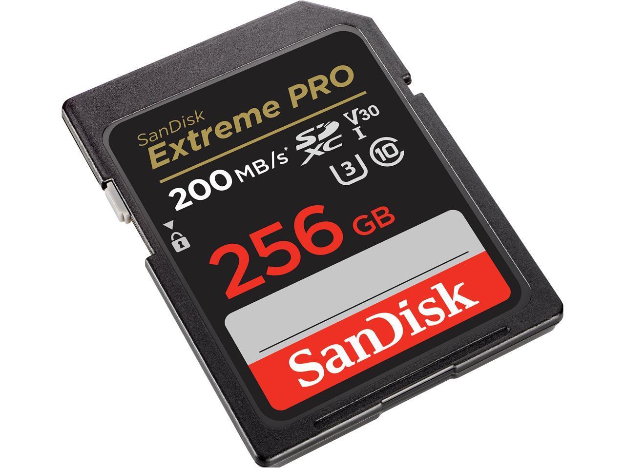 SANDISK 256G SD EXTREME PRO