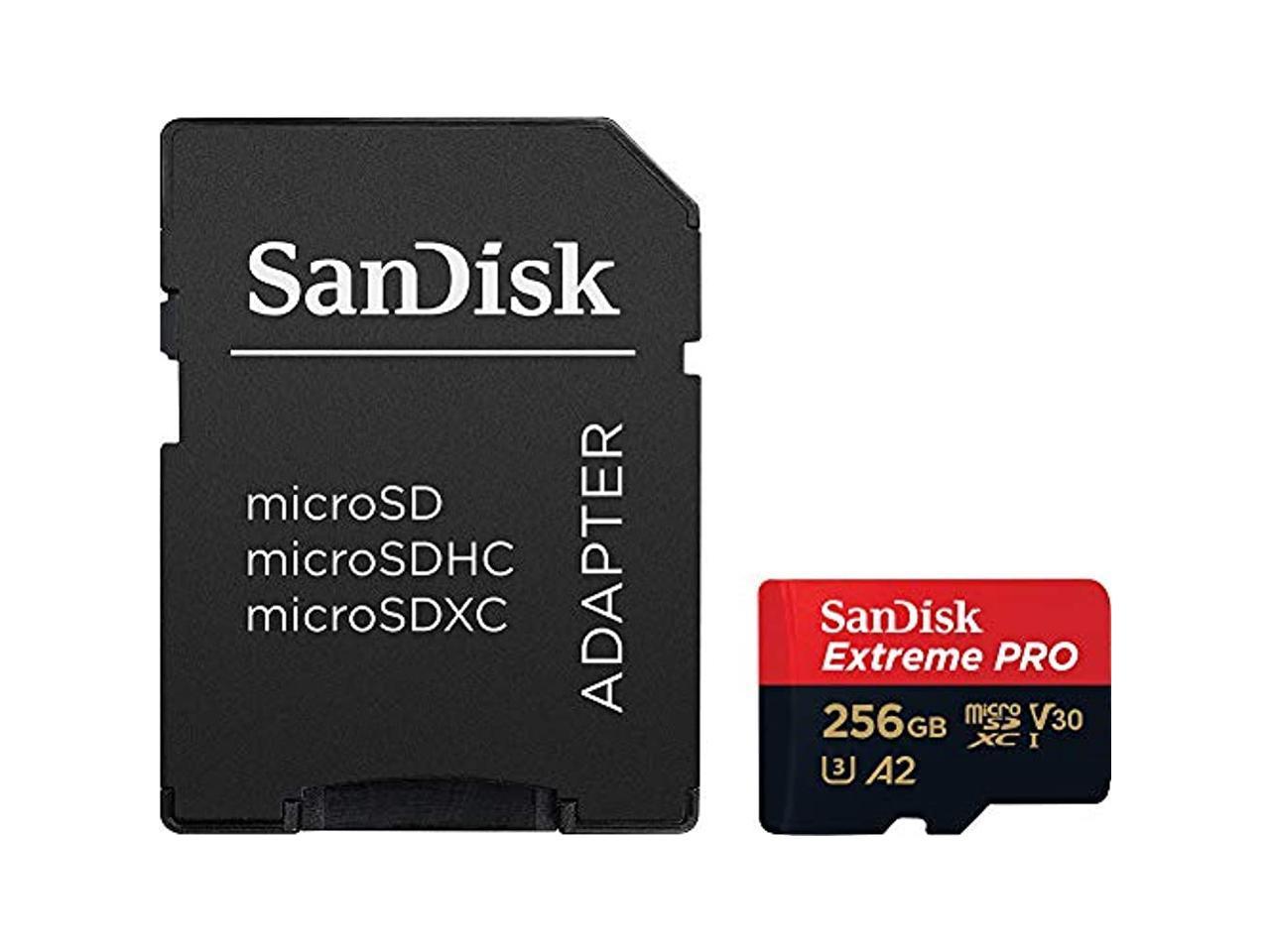 SANDISK 256GB TF CL10 EXTREME PRO