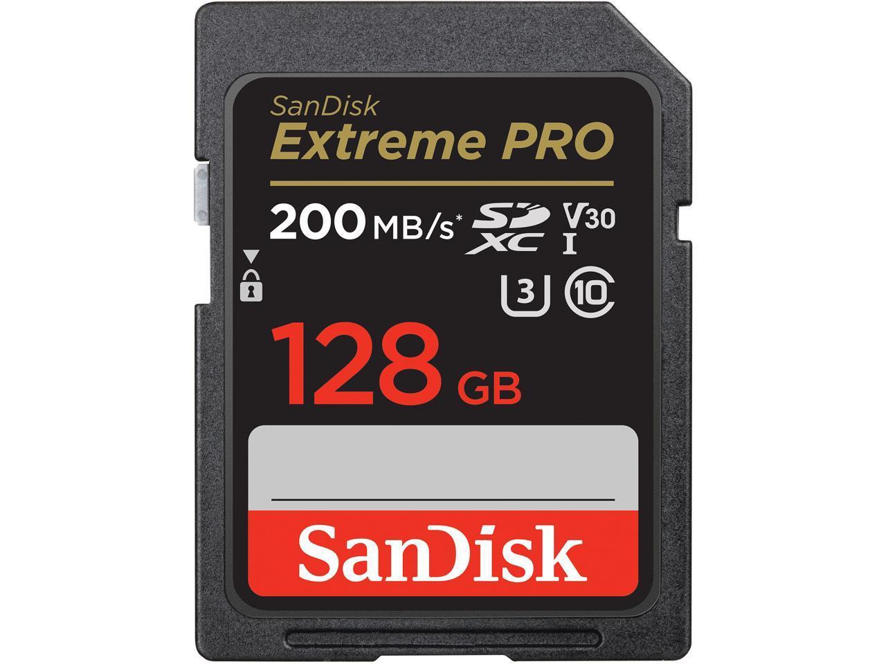 SANDISK 128G SD EXTREME PRO