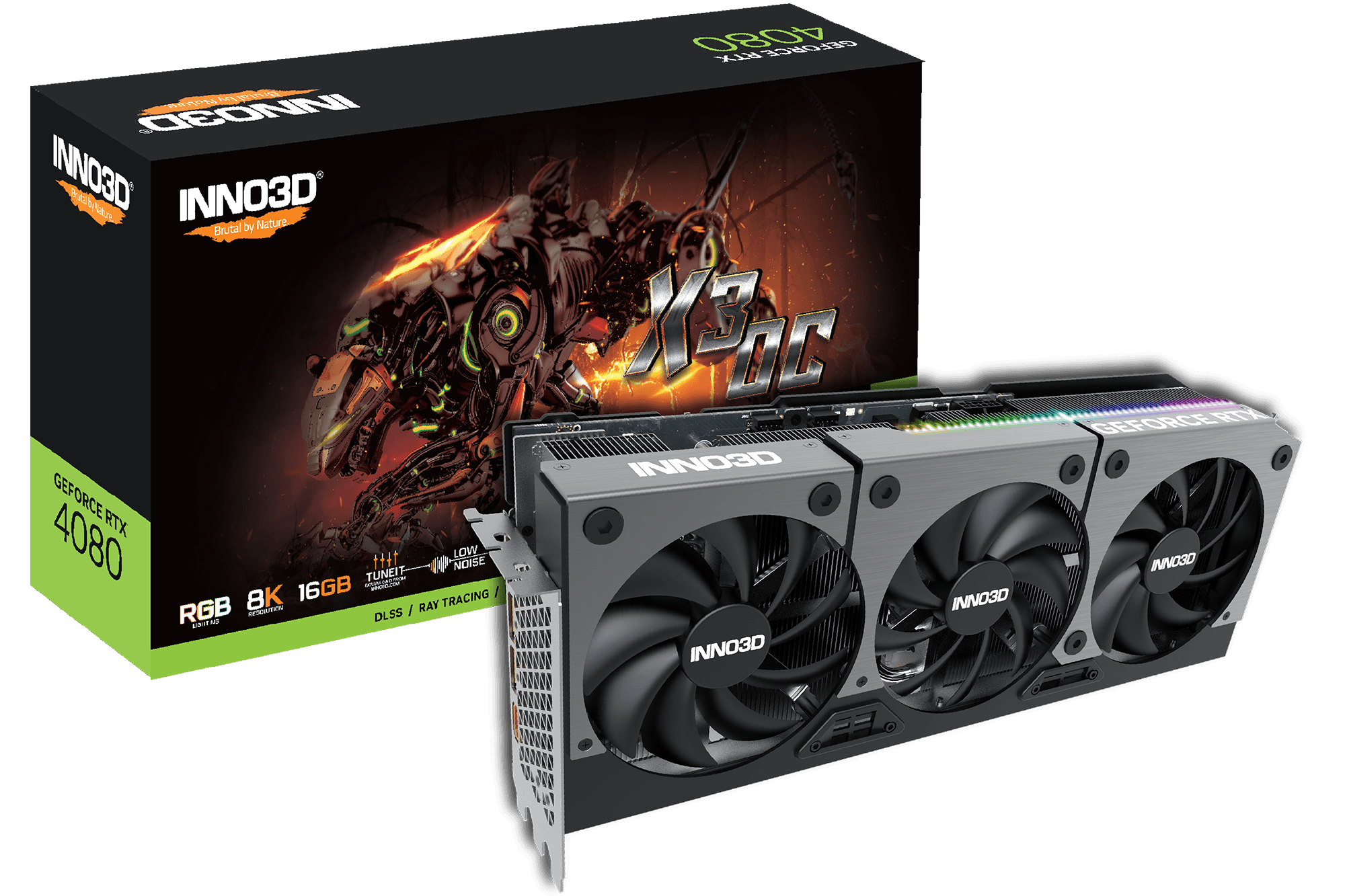 INNO 3D GEFORCE RTX4080 X3 OC 16GB GDDR6X