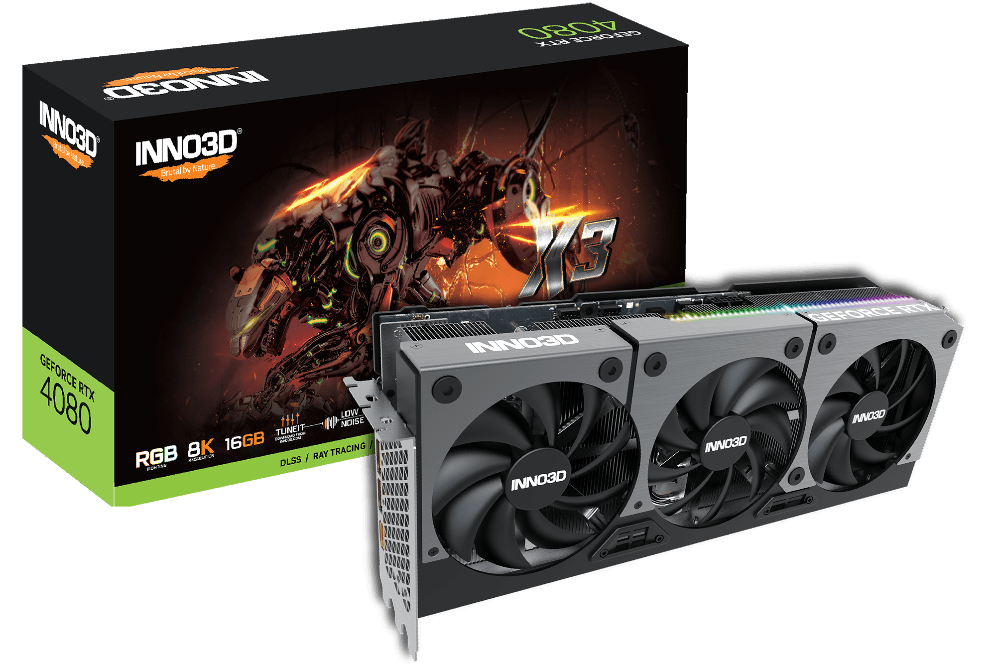 INNO 3D GEFORCE RTX4080 X3 16GB GDDR6X