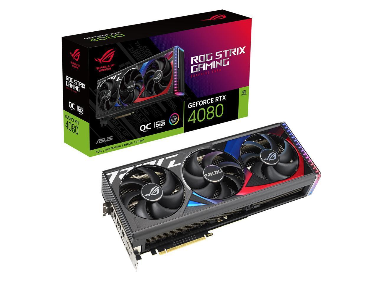 ASUS ROG STRIX RTX4080 16GB GDDR6 GAMING