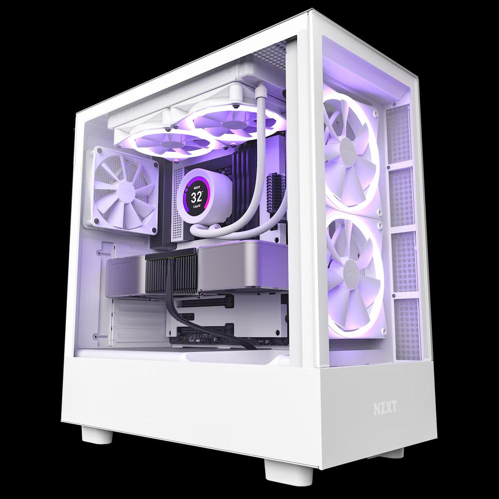 NZXT H5 ELITE WHITE ATX CASE