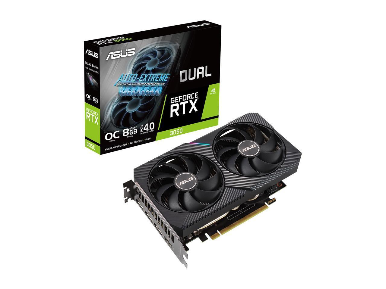 ASUS DUAL RTX3050 8GB GDDR6