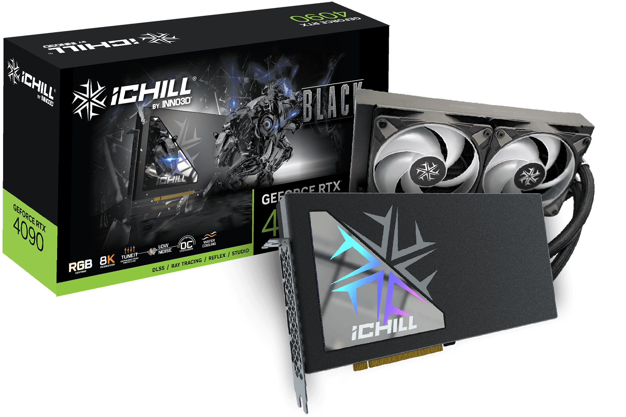 ICHILL RTX4090 BLACK 24GB GDDR6X