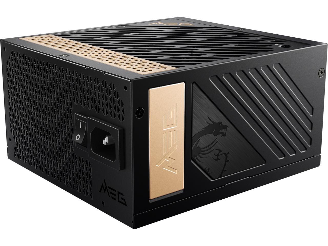 MSI MEG AI1300P 1300W PCIE5 POWER SUPPLY