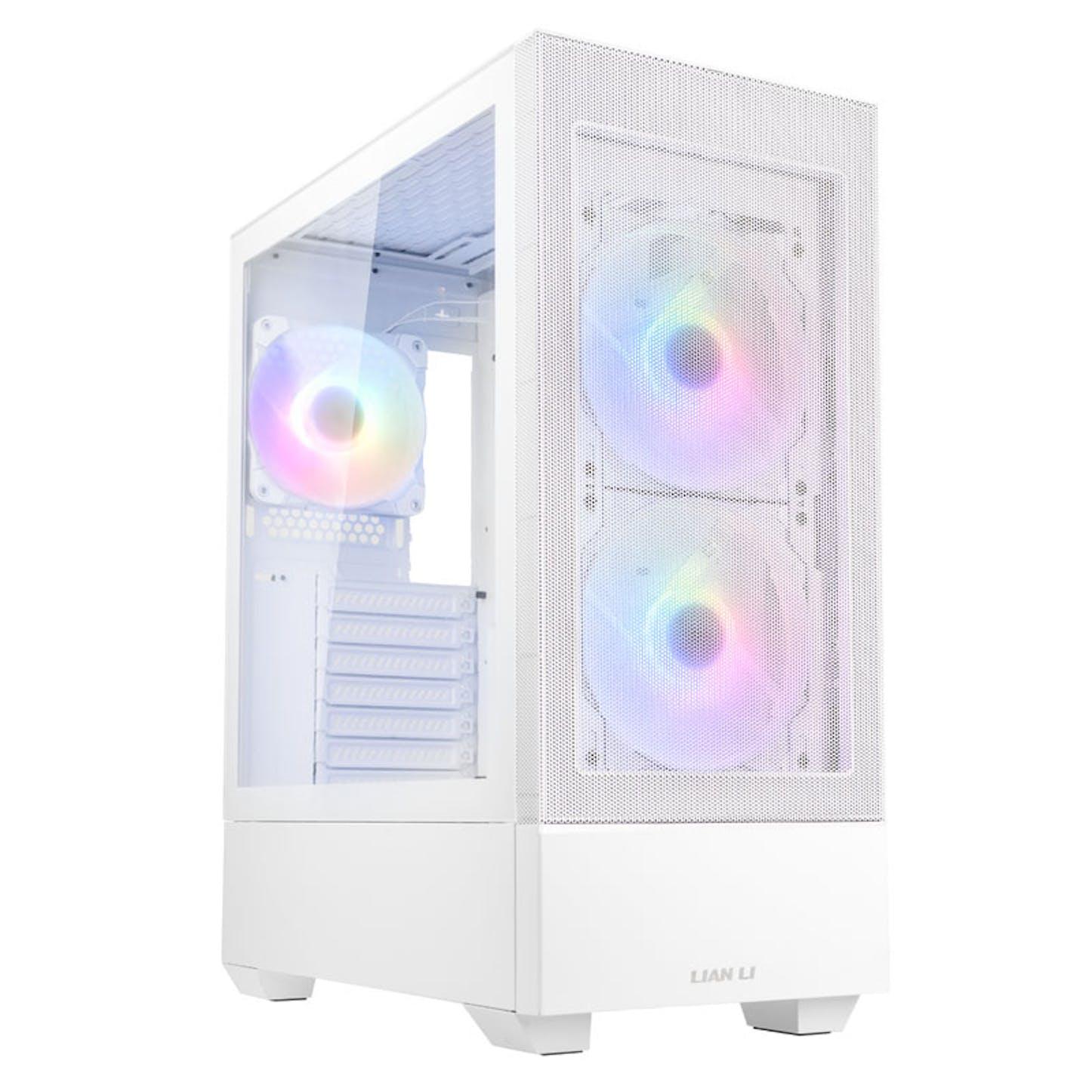 LIAN LI LANCOOL 205 MESH RGB TYPE-C MID-TOWER CASE WHITE