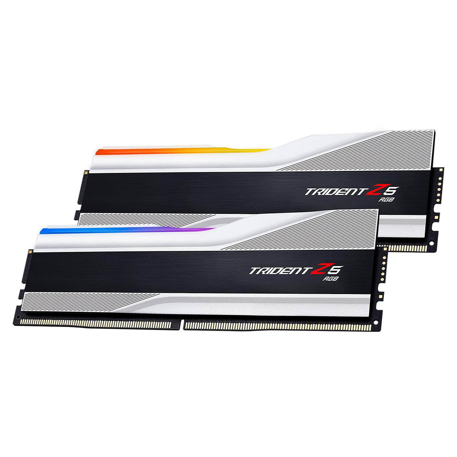 G-SKILL TRIDENT Z5 RGB 32G(16G*2) DDR5 7600MHZ SILVER 1.4V