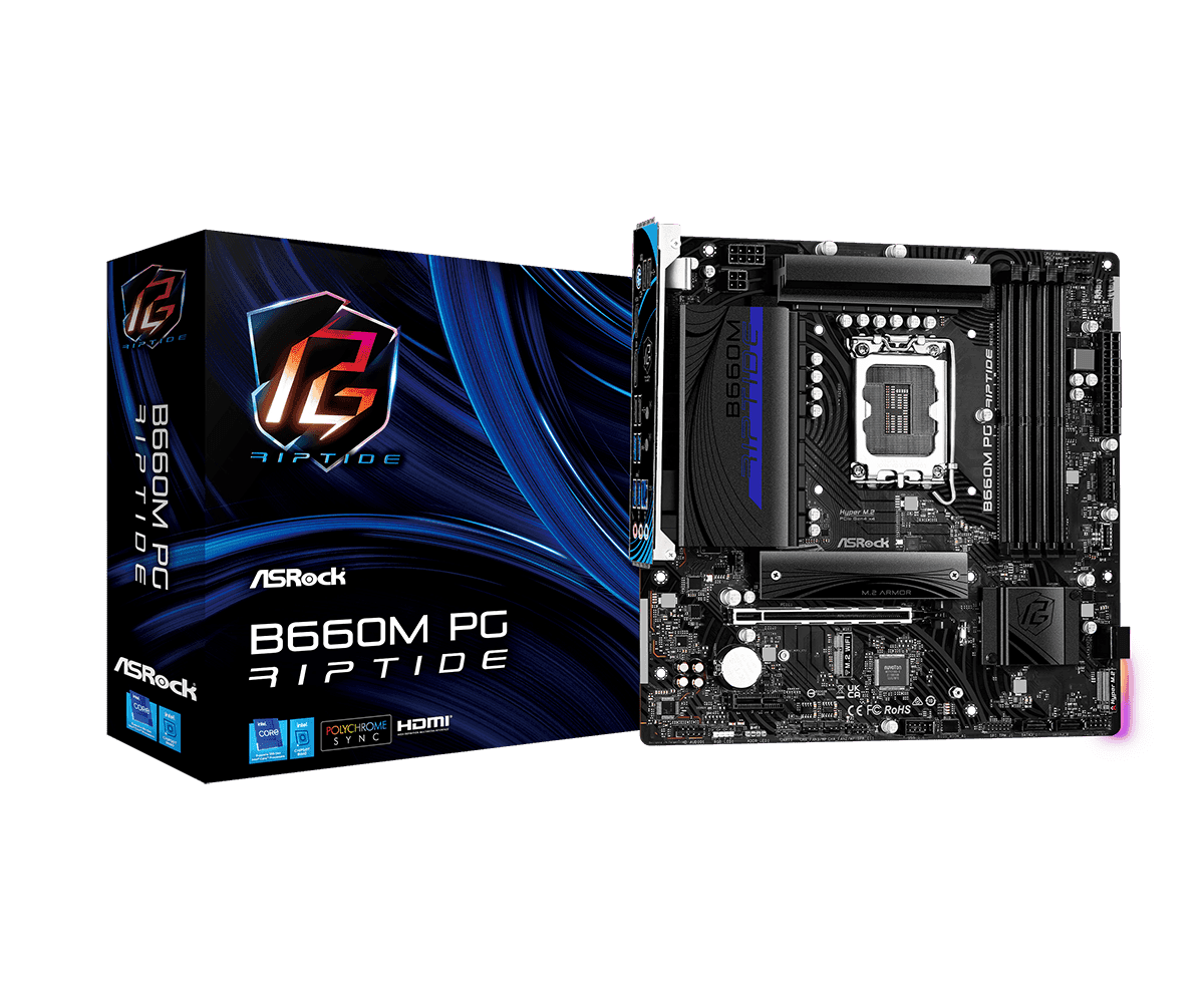 ASROCK B660M PG RIPTIDE