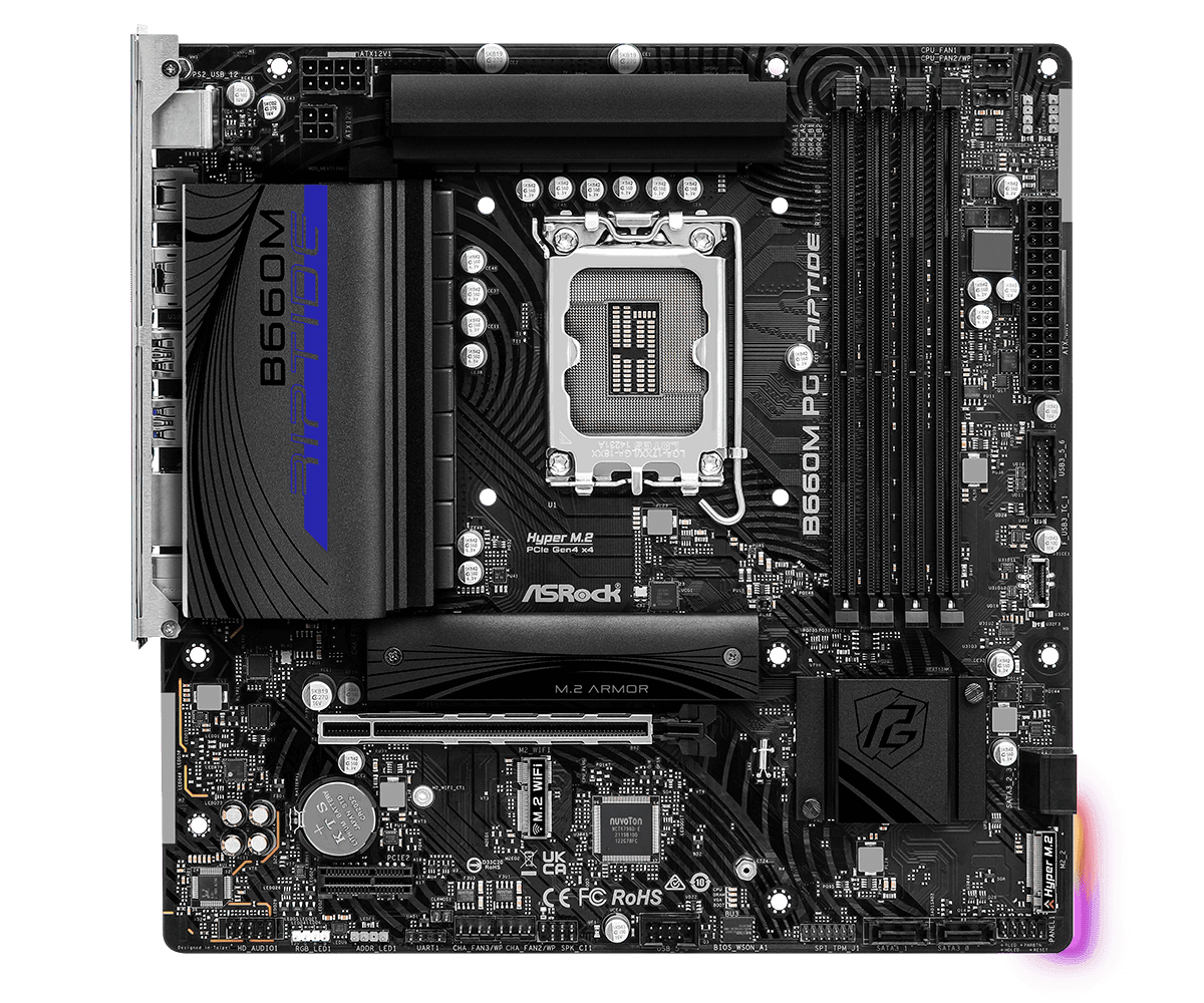 ASROCK B660M PG RIPTIDE