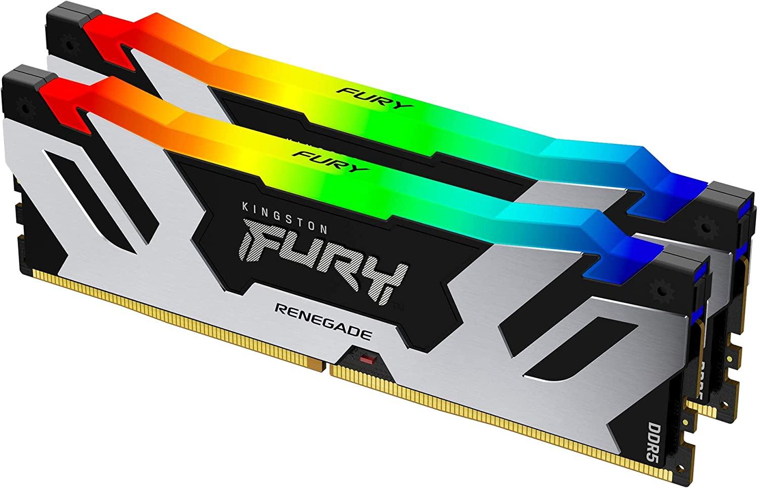 KINGSTON 32G(16G*2) 7200MT DDR5 CL38 FURY RENEGADE RGB XMP