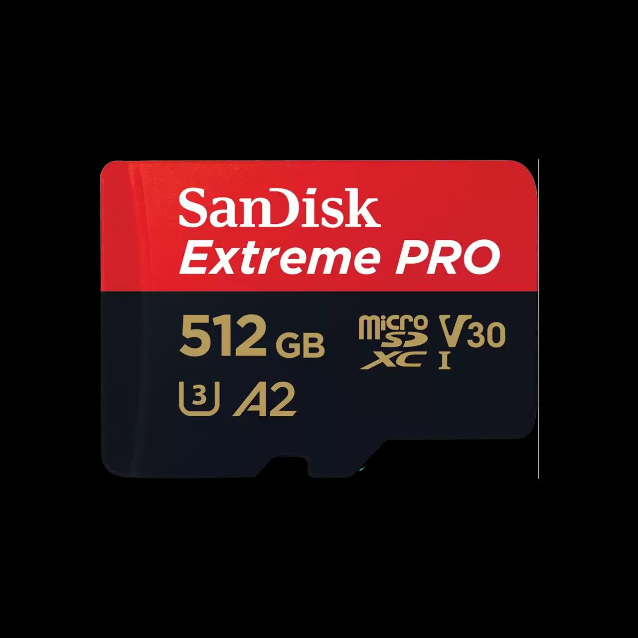 SANDISK 512G TF CL10 EXTREME PRO