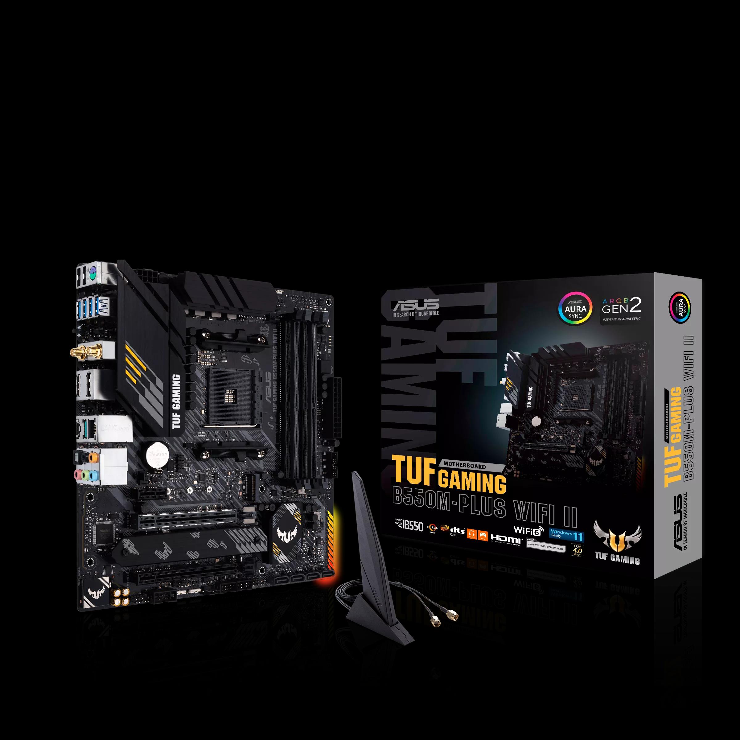 ASUS TUF GAMING B550M-PLUS WIFI II (MB-BB55TMV)