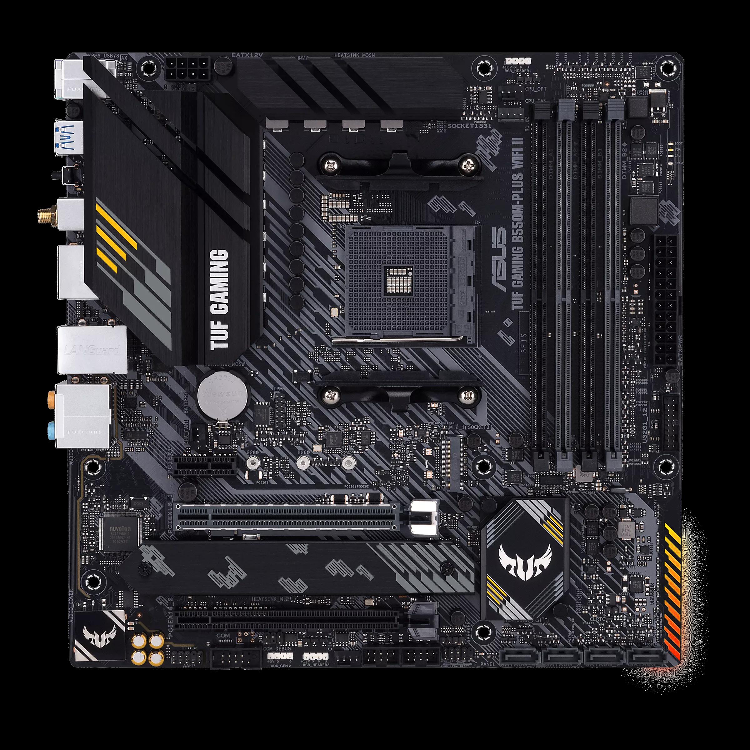 ASUS TUF GAMING B550M-PLUS WIFI II (MB-BB55TMV)