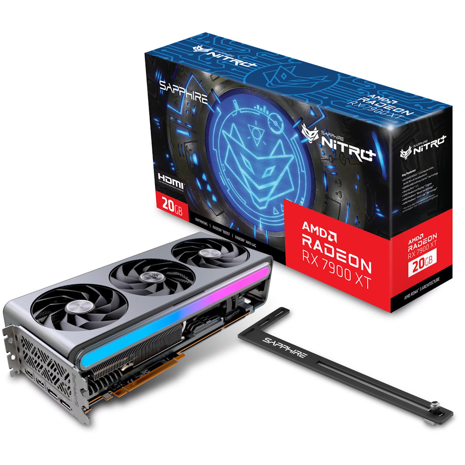 SAPPHIRE NITRO+ RADEON RX7900XT GM OC VAPORX 20G GDDR6