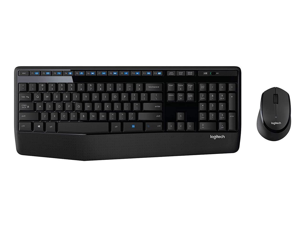 LOGITECH MK345 DESKTOP WIRELESS COMBO KEYBOARD (920-006491)