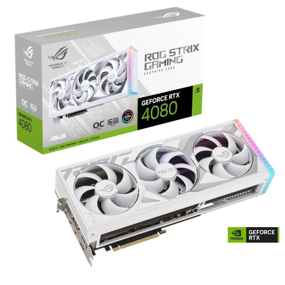 ASUS ROG STRIX GAMING RTX4080 OC 16GB GDDR6 WHITE