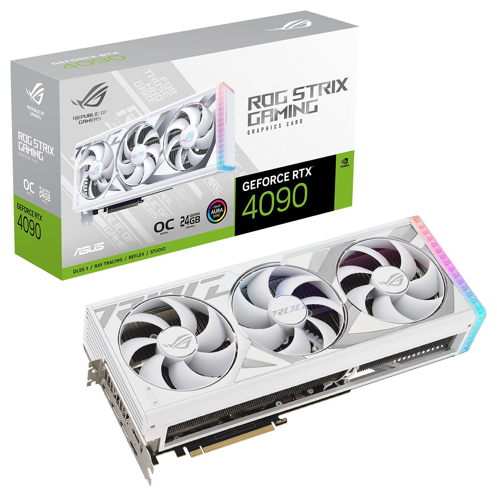 ASUS ROG STRIX RTX4090 OC 24G GDDR6X WHITE