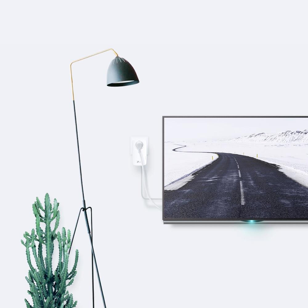 TP-LINK TL-PA9020P-KIT AV2000 2GIGA HOMEPLUG W/AC