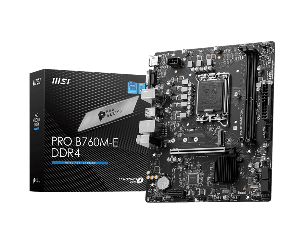MSI PRO B760M-E DDR4