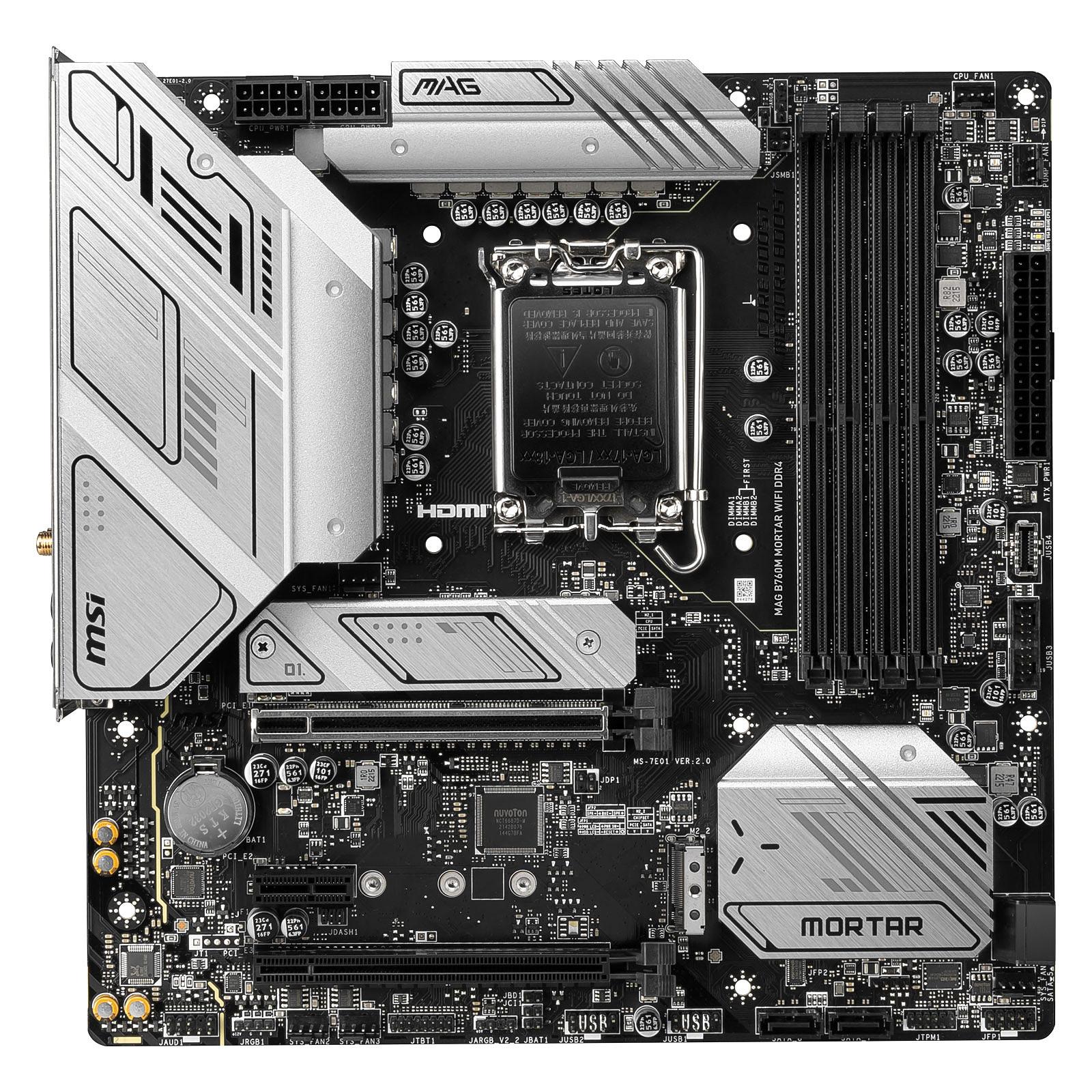 MSI MAG B760M MORTAR WIFI DDR4