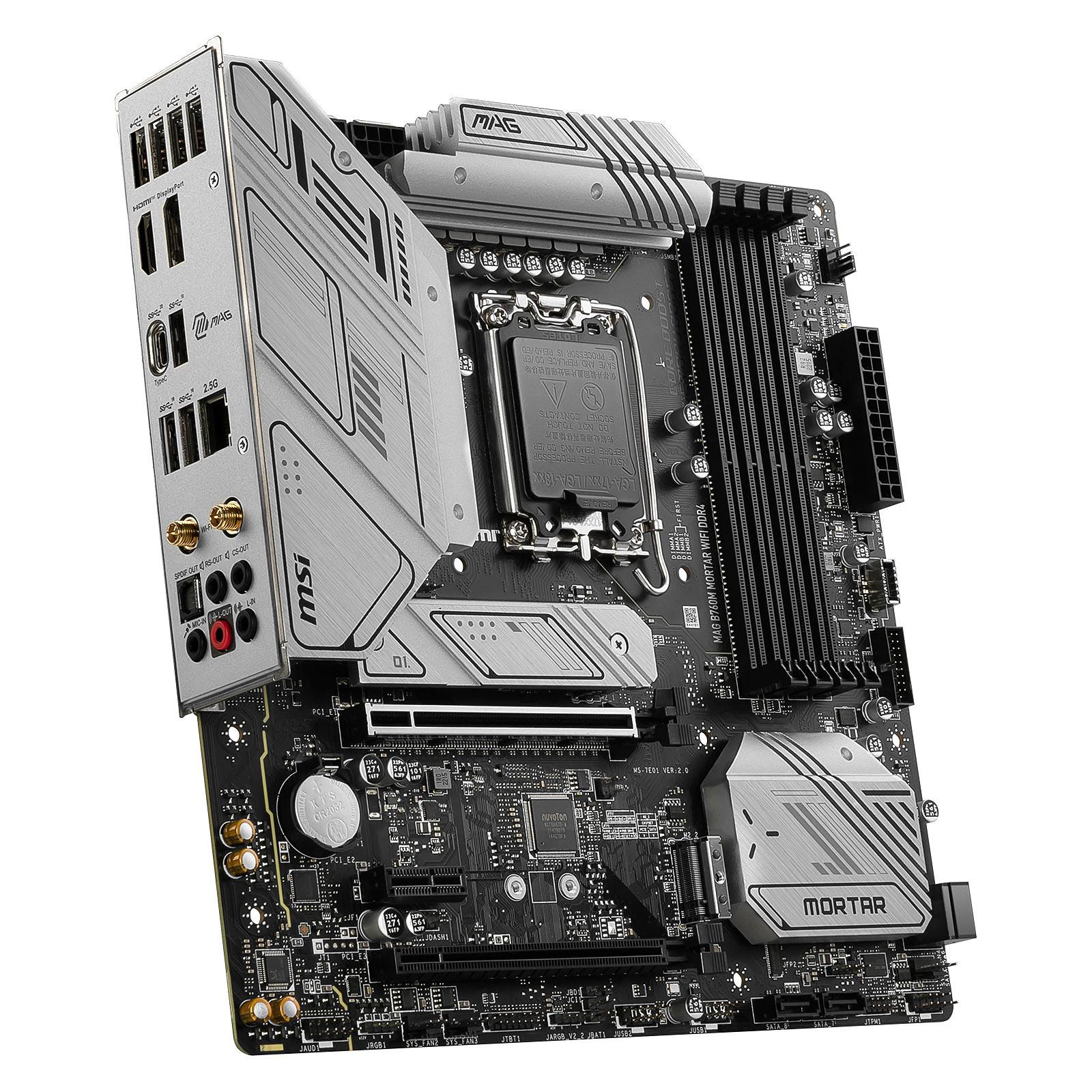 MSI MAG B760M MORTAR WIFI DDR4