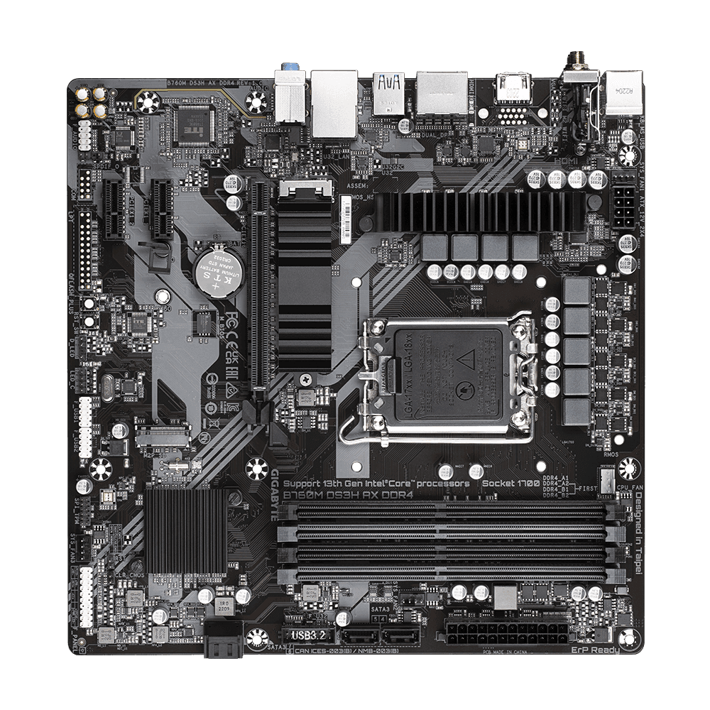GIGABYTE B760M DS3H AX DDR4