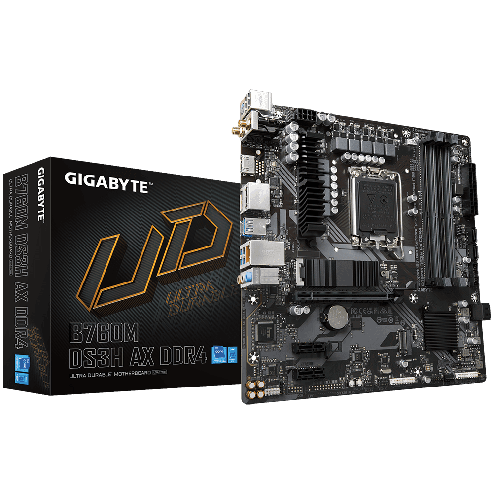 GIGABYTE B760M DS3H AX DDR4