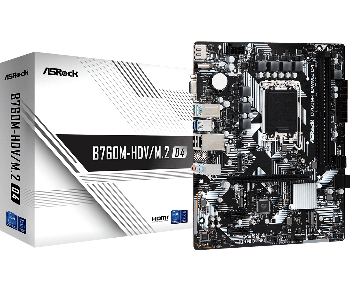 ASROCK B760M-HDV/M.2 D4