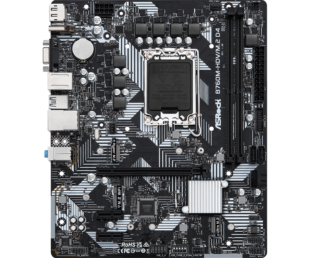 ASROCK B760M-HDV/M.2 D4