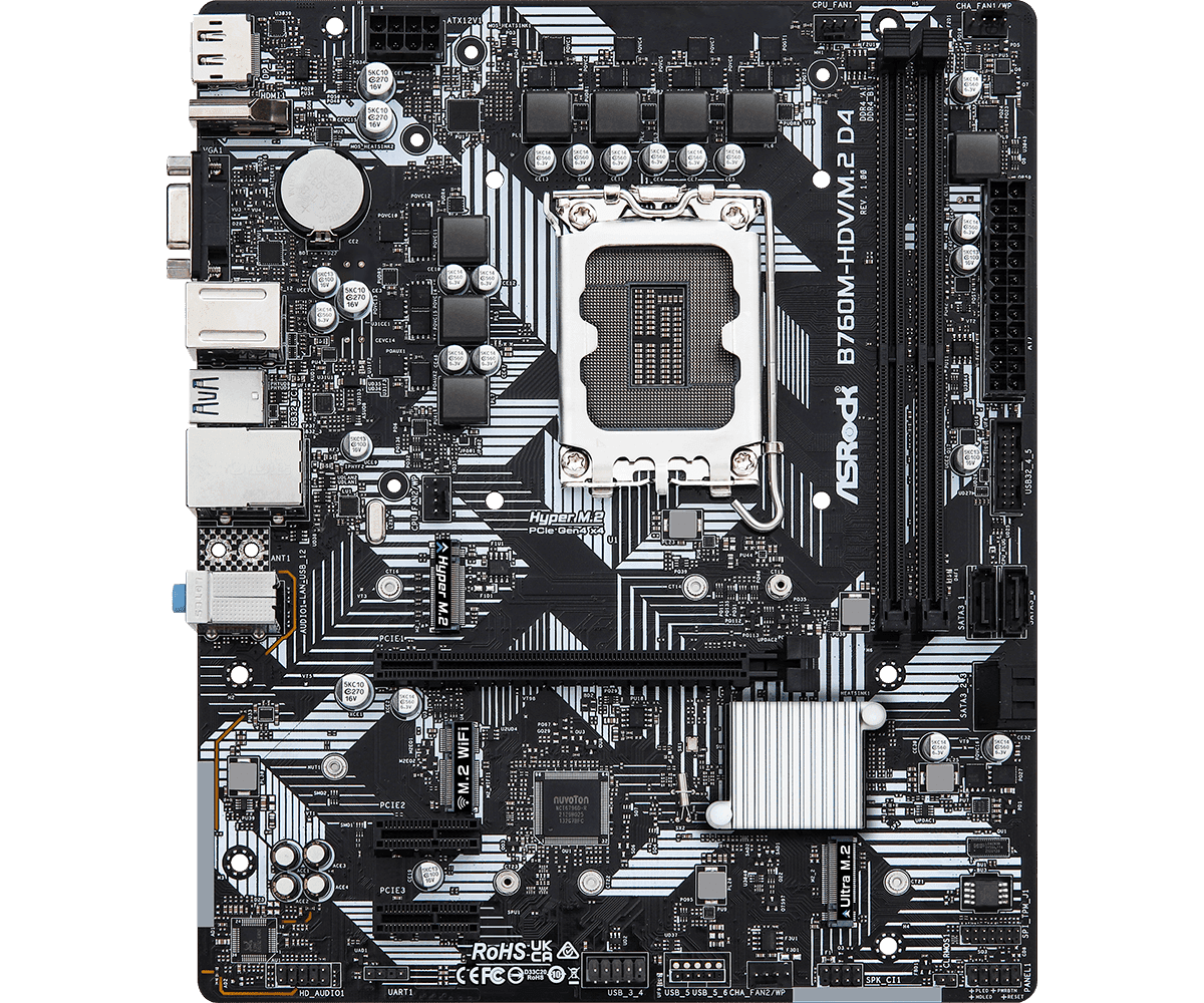 ASROCK B760M-HDV/M.2 D4